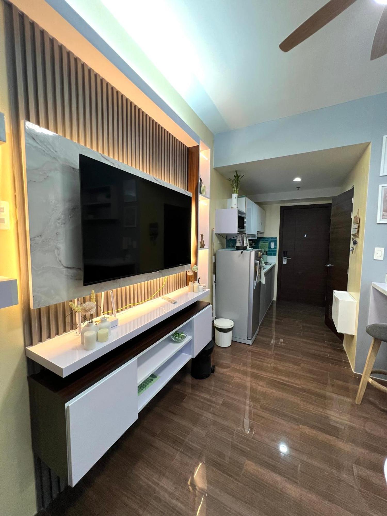 Apartment In Air Residences, Makati With Wifi, Netflix, Pool, Mall And More Маніла Екстер'єр фото